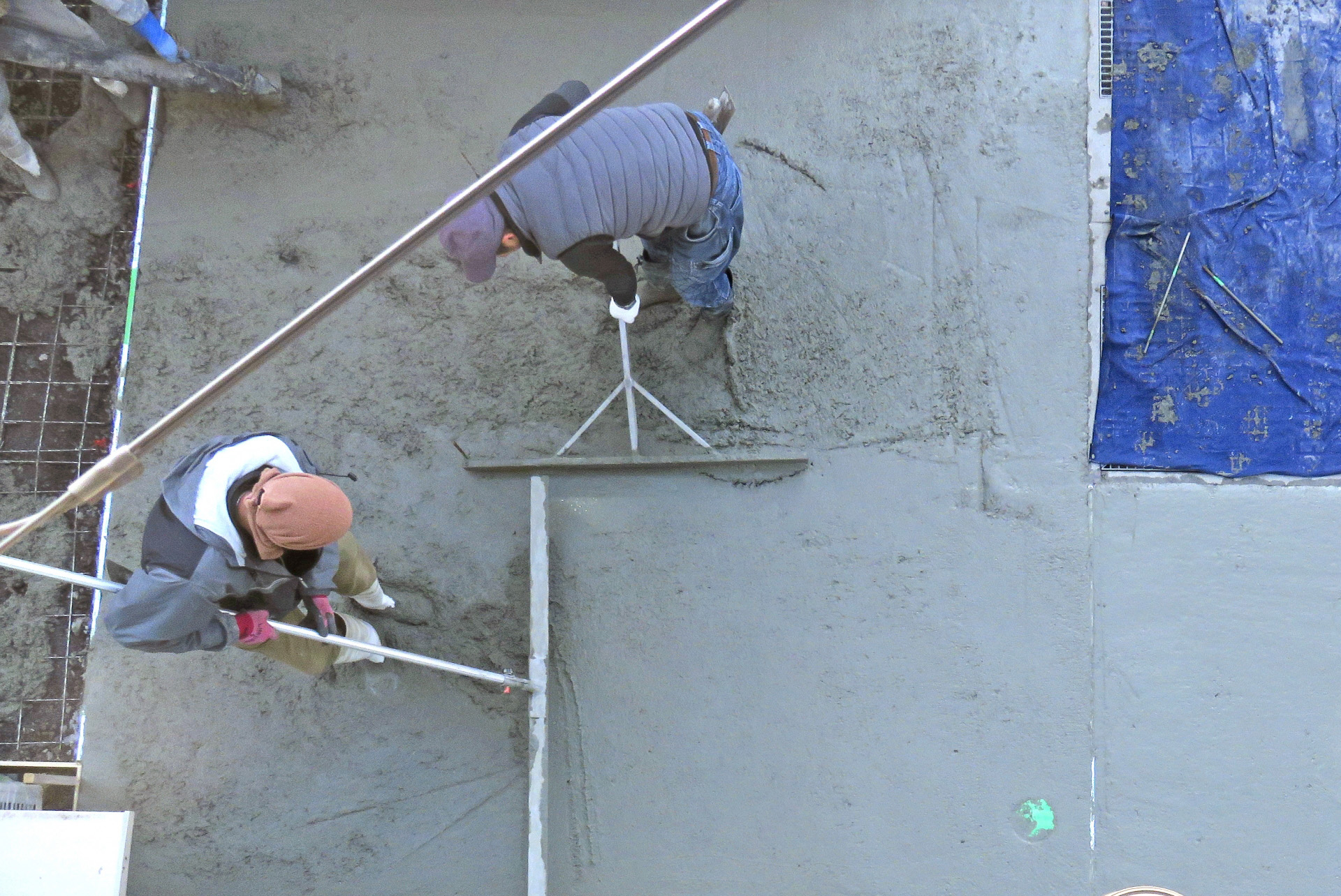 信頼関係のある職人と築くチーム施工